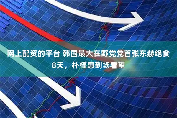 网上配资的平台 韩国最大在野党党首张东赫绝食8天，朴槿惠到场看望