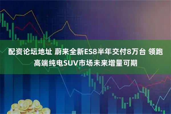 配资论坛地址 蔚来全新ES8半年交付8万台 领跑高端纯电SUV市场未来增量可期