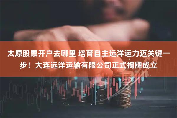 太原股票开户去哪里 培育自主远洋运力迈关键一步！大连远洋运输有限公司正式揭牌成立